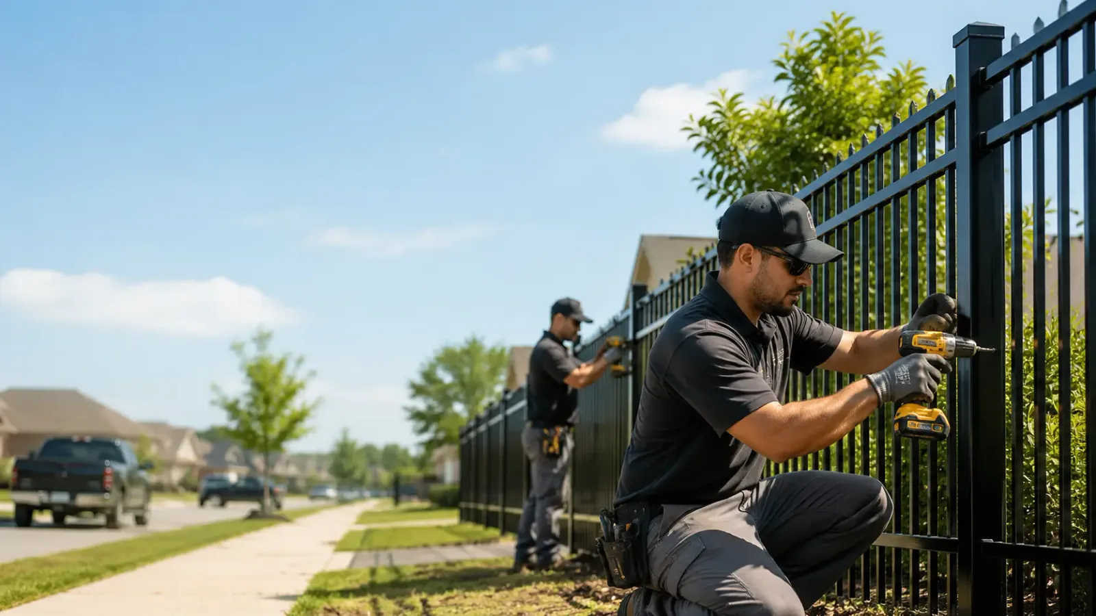 Metal Fence Installation in Elm Creek, NE
